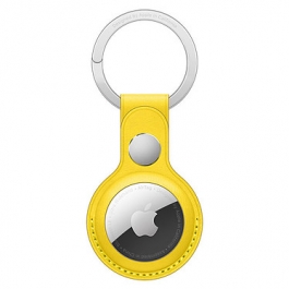 Apple Porte-Clés AirTag Cuir Citron de Meyer